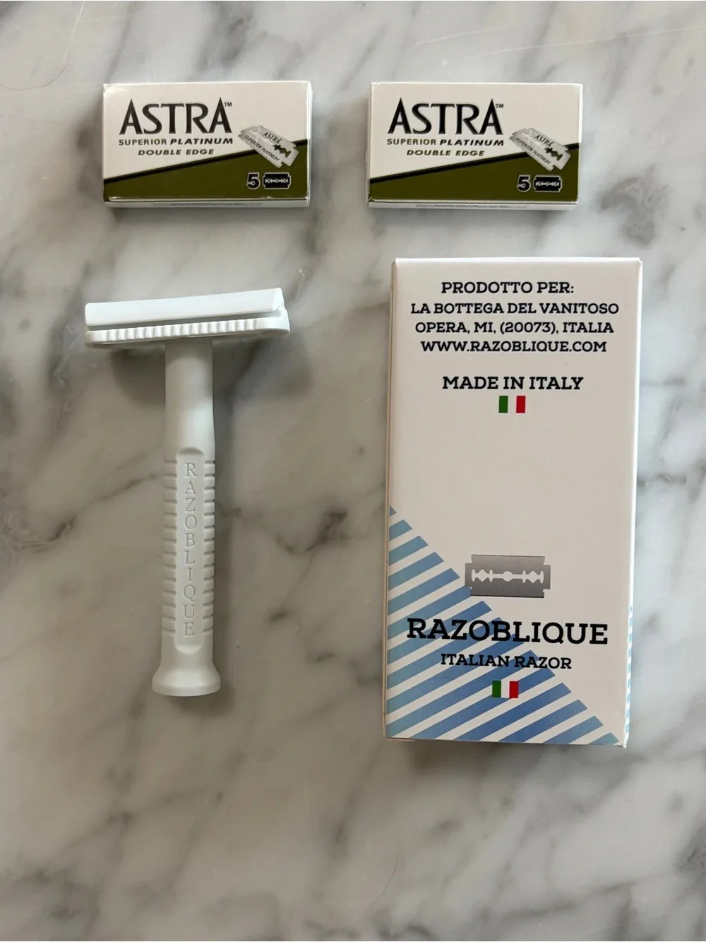 Razoblique Slant Safety Razor